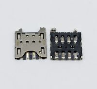 10pcs / lot ต้นฉบับใหม่สําหรับ Blackberry Q10 Z10 Sim Card Reader Holder Socket Tray Slot