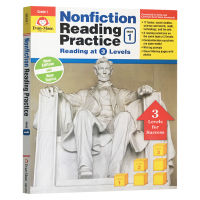 English original non-fiction literature Reading Practice Grade 1 non-fiction Reading Practice Grade 1 English teaching assistant for California Primary School, USA, Evan Moor English edition book