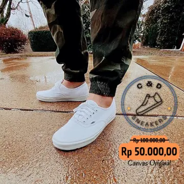 Vans putih clearance original