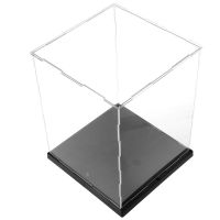 Clear Acrylic Display Box Dustproof Protection Model Show Case With LED Lights Drop Ship 10166