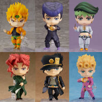 Toystoryshop JoJo S Adventure Dio Giorno เกมเสริมสำหรับ Kakyoin Noriaki Kujo Jotaro Rohan Kishibe 893ยูกาตะ Josuke Nendoroid หุ่นแอ็กชันสะสมพร้อมกล่องของเล่นสำหรับเด็กผู้ชายของตกแต่งบ้าน3.9นิ้ว826