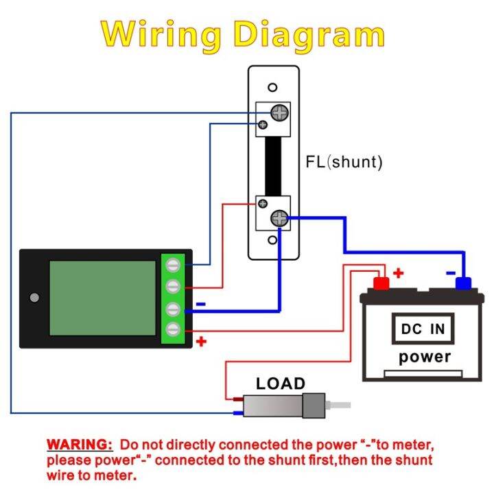 20a-50a-100a-ดิจิตอล-dc-6-5-100-โวลต์โวลต์มิเตอร์แอมมิเตอร์จอแอลซีดี-4-in-1-dc-แรงดันไฟฟ้าปัจจุบันพลังงานพลังงานมิเตอร์ตรวจจับ-amperimetro-shunt