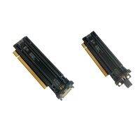 PCI-E 4.0 X16 1 to 2 Expansion Card Gen4 Split Card PCIe-Bifurcation X16 to X8X8 with 20mm Spaced Slots CPU4P
