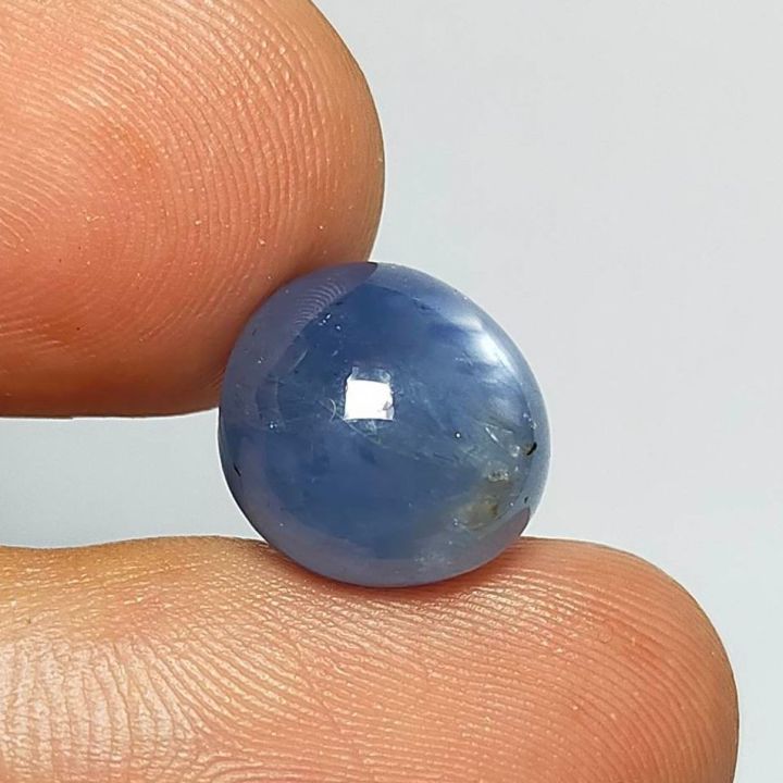 พลอย-แซฟไฟร์-ไพลิน-นิหร่า-ดิบ-ธรรมชาติ-แท้-unheated-natural-blue-star-sapphire-12-82-กะรัต