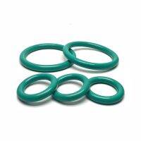 Gasket Penyegel Oli O-ring CS 3Mm OD 24-39Mm Cincin Karet Fluorin FKM Hijau Junta Tórica De Fondo De Flúor Verde FKM