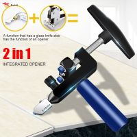 Manual Tile Mirrors Cutter Multi-Functional Glass Cutter Set Ceramic Tile Opener Easy Glass Tile Cutter