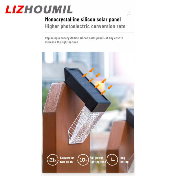 lizhoumil-2pcs-solar-stair-light-30lm-waterproof-wall-lamp-for-outdoor-corridor-fence-balcony-garden-porch-decor