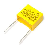 5PCS/LOT 275VAC capacitor X2 series X2 275V 0.47uF 470nF 474K 15mm Polypropylene film capacitor Electrical Circuitry Parts