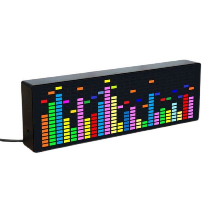 LED Music Spectrum Rhythm Lights Voice Sensor 1624 RGB Atmosphere Level