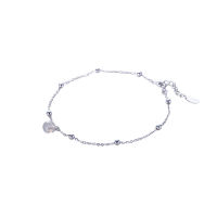 S925 Sterling Silver Anklet Fashion Style Strawberry Crystal Jewelry Electroplating Jewelry new style