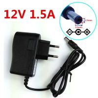 สหรัฐ/อียู/ปลั๊ก AC แบบอังกฤษ100V-240V สำหรับ DC Ac/dc 12V อะแดปเตอร์แปลงไฟ1.5A 12V ตัวเปลี่ยนผนัง Adaptor Traveling 5.5มม. * 2.5มม.