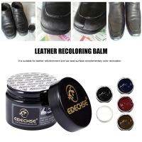 Leather Shoe Color Cream Auto Leather Repair Sofa Shoe Scratch Cream Kit Leather Shoe Shine Kit With Sponge Brush Gloves  Furniture Protectors  Replac