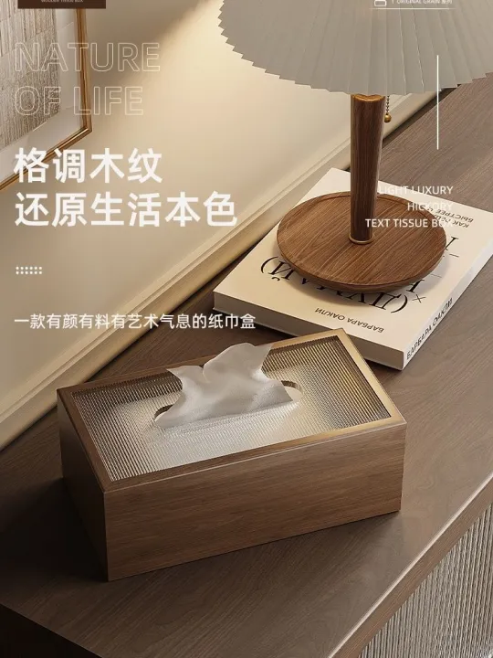 muji-high-end-retro-style-desktop-paper-box-wooden-light-luxury-high-end-office-study-room-living-room-tea-table-bedroom-napkin-storage-original