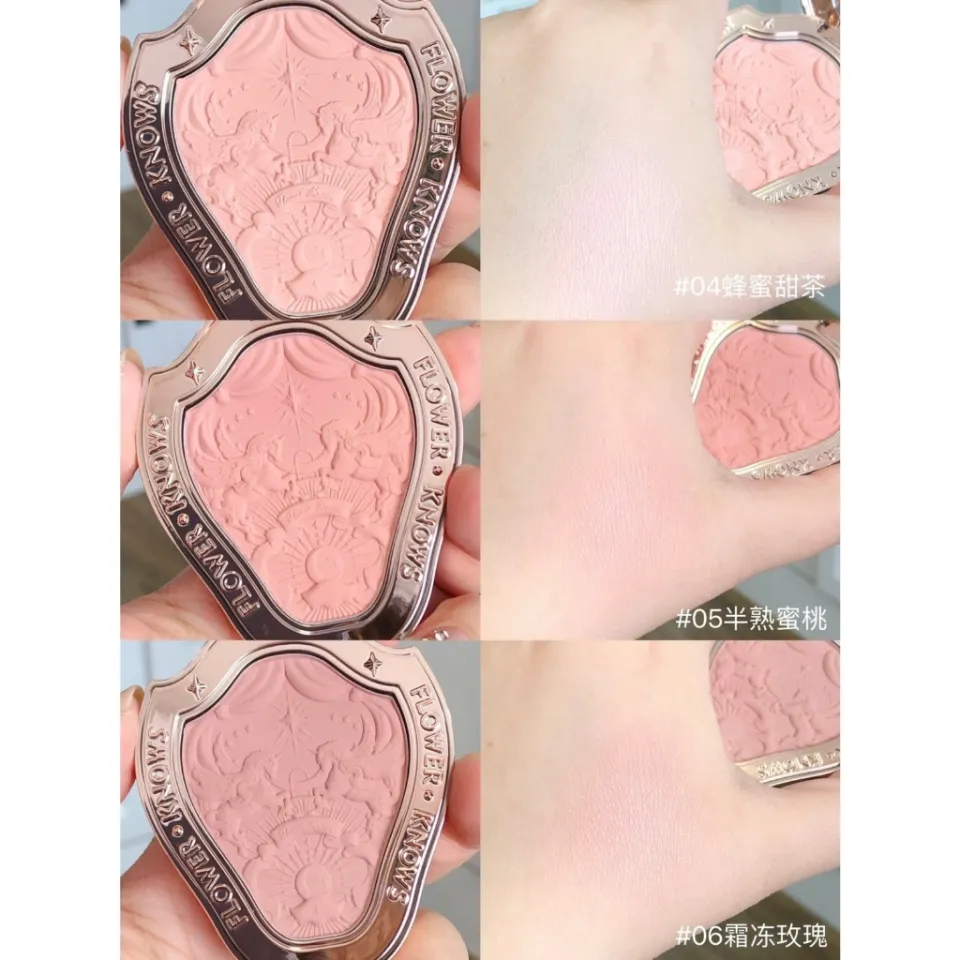 Flower Knows Unicorn Embossed Blush - Snowy Pearl 5G