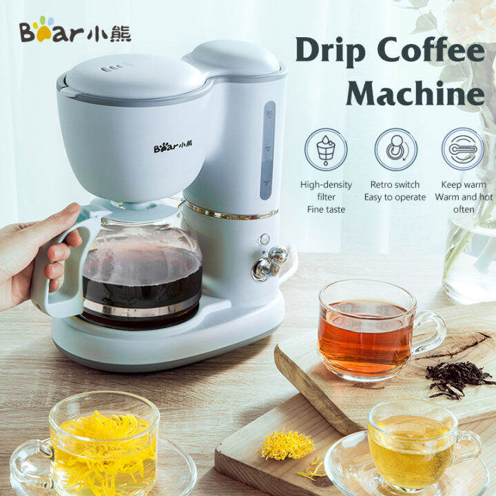 Bear Coffee Machine American Drip Coffee Machine 0.6L Can Be Kept Warm ...