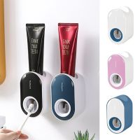 Hole Free Toothpaste Squeezer Suction Wall-mounted Toothpaste Dispenser Holder Useful Things For Home Bathroom Accessories