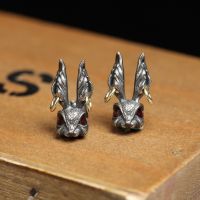 Vintage Rabbit Jewelry Earring Rabbit Jewelry Silver Earrings - Personality Vintage - Aliexpress