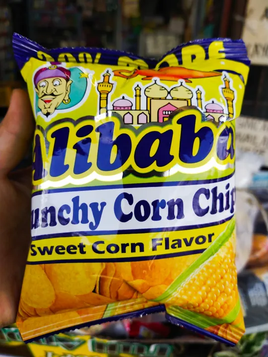 Alibaba crunchy cornchips 30g with flavors | Lazada PH