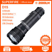 Supfire D15 (18W) ไฟฉายLEDด้านข้างMulti-Functionไฟฉายพร้อมไฟฉายแม่เหล็กกลางแจ้ง