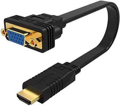 ₪ HD to VGA 1080P Compatible HD to VGA Adapter for Computer Laptop PC Monitor HDTV D/A Converter Cable