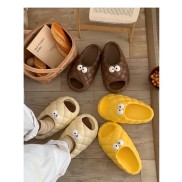 Hatuno order cute men and women s bread sandals with eyes-shaped