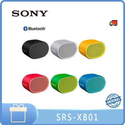 Sony SRS-XB01 ลําโพงบลูทูธ แบบพกพา (อัลตร้าเบส แบตเตอรี่ 6 ชั่วโมง ป้องกันน้ํากระเซ็น) jk