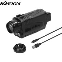 KKmoon Portable Monocular Infrared Night-Visions Device Day Night Use Photo Video Playback Modes 5X Digital Zoom 300M Full Dark Viewing Distance With Wide Angle Lens For Outdoor Hunts Boating Journey