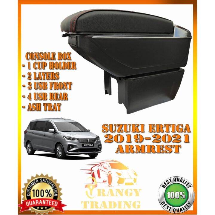 Suzuki Ertiga 2019 to 2021 Arm Rest Console Box Double Layer 2020