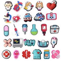 【CW】❆❃  Hot Sales 1pcs Doctor Shoe Charms Accessories for Kids Adult Birthday Favors Gifts