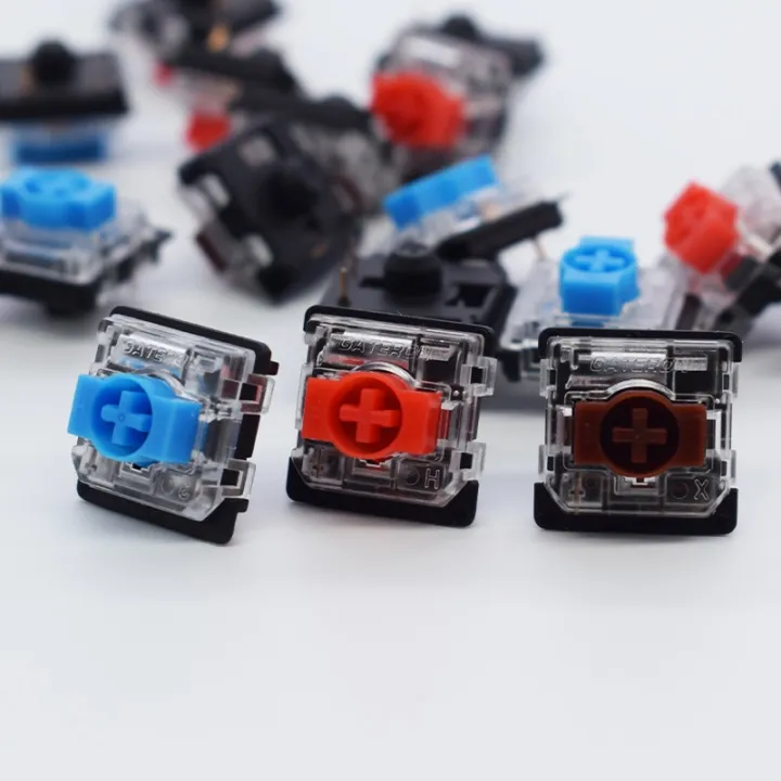 Gateron Low Profile Switch For Mechanical Keyboard KS-27 Red Blue Brown ...