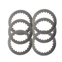 6pcs Steel Clutch Plate For Honda VT500 VT500C VT500E VT600 VT600C XL600 XL VT 600 CBF CB 500 VT 500 CBR400 CBR 400 CB500 CBF500