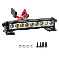 LED Light Bar RC Car Roof Lamp for 1/10 RC Crawler Axial Capra SCX10 II 90046 RGT EX86100 TRX6 Trx-4 D90