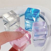 【CC】♦☢  NEW Fidget Block Stress Kawaii Transparent cat paw fish Squeeze