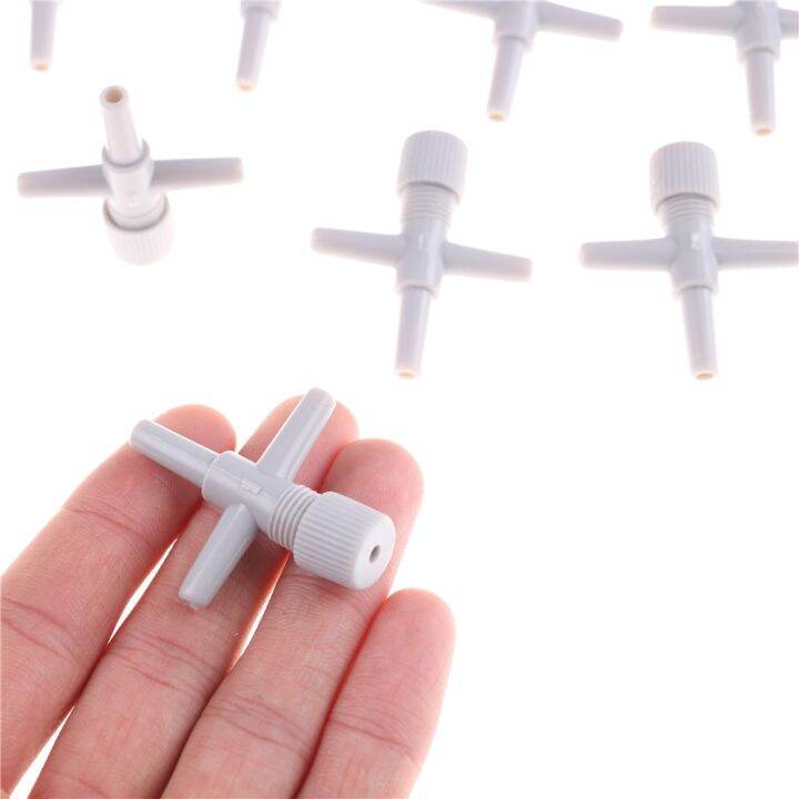 3pcs Oxygen Valve Pump Tee Regulator Fish Aquarium Adjustable Air