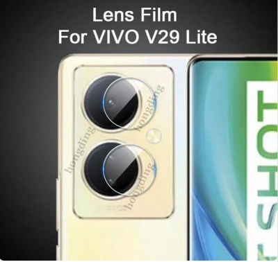 อุปกรณ์ป้องกันเลนส์สำหรับ VIVO V29 /Lite/pro ชัดเจนแบบ HD เคสกล้องมองหลังแบบบางเฉียบป้องกันแบบนิ่มฟิล์มป้องกัน-ไม่กระจกเทมเปอร์