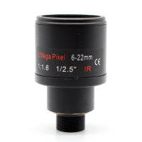 HD 5mp 112 6-22มม. ซูมโฟกัสแบบแมนนวล M เลนส์ F1.6 M12 * 0.5สำหรับกล้องวงจรปิดรักษาความปลอดภัย