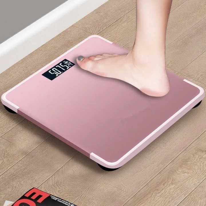 (Ready Stock)Bathroom Floor Body Weight Scale Glass Intelligent Smart Scales LCD Electronic