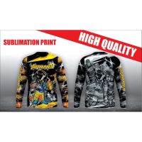 2023 design Sublimation Long Sleeve t-shirt , Full Print, Thailook Design, Thailand Design, 136,yayamanin 3D printed long-sleeved motorcycle jersey   ，Can be customization