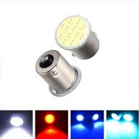 【CW】2017 2pcs Super White Cob p21w led 12SMD 1156 ba15s 12v Bulb RV Trailer Truck Car Styling Light Parking Auto led Car lamp