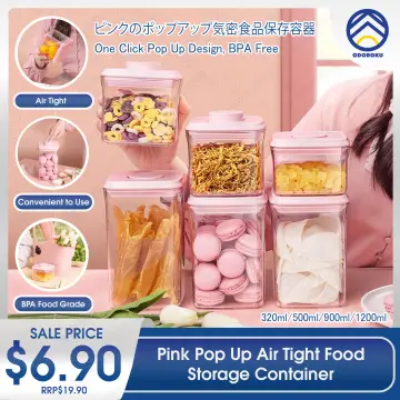 Ankou Food Storage Containers, Pop Airtight Food Storage