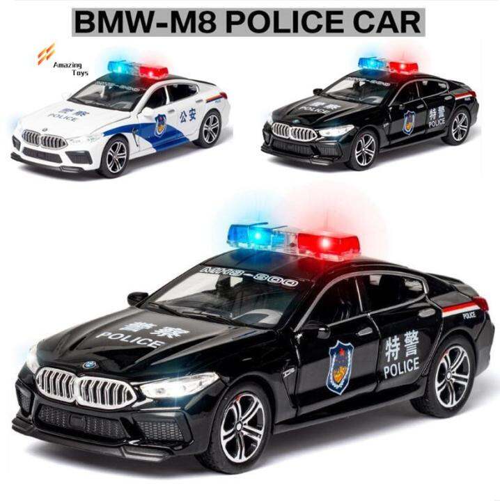 bmw police car toy