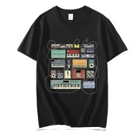 อิเล็กทรอนิกส์นักดนตรี Synthesizer และกลอง Dj ขายร้อน Clown T เสื้อผู้ชาย/ผู้หญิงพิมพ์ Terror แฟชั่นเสื้อยืด