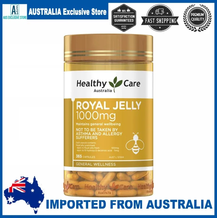 Healthy Care Royal Jelly 1000 365 Capsules Lazada