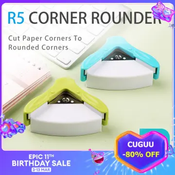  Corner Puncher, 5MM Portable Round Paper Cutter R5