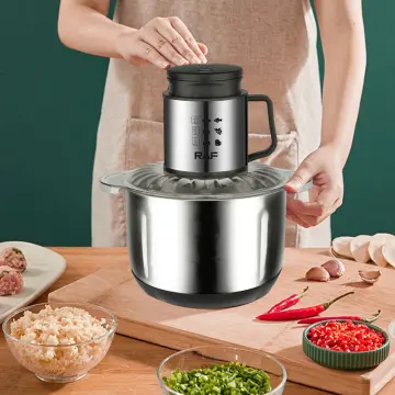 2L 3L 4L Hot Selling 2 and 3 Speed Mini Meat and Vegetable Slicer Chopper  Grater Grinder with 2 and 3 and 5 Blades Meat Grinder Food Processor -  China Food Processor