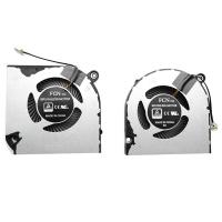 Laptop CPU+GPU Silver Cooling Fan Plastic Cooling Fan for Acer Nitro 5 AN515-43 AN515-54 AN517-51 Nitro 7 AN715-51