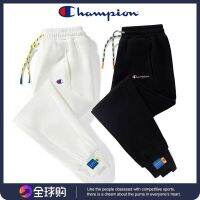 ♨℡◄ New champion pants sports pants mens summer thin trendy brand casual loose womens leggings pants couples small leggings