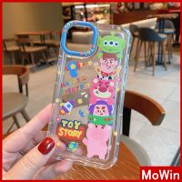 Mowin - เข้ากันได้สำหรับ เคสไอโฟน เคสไอโฟน11 เคส iphone 11 สำหรับ iPhone 14 Pro Max เคส iPhone เคสใส TPU เคสนิ่มถุงลมนิรภัยเสริมกันกระแทกการ์ตูนน่ารักเข้ากันได้กับ iPhone 13 Pro Max iPhone 12 Pro Max 11 7Plus 6Plus XR xs