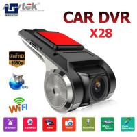 SPH 【 ON Sale】Anytek กล้องบันทึกวิดีโอ DVR ในรถยนต์ X28 WiFi ADAS G-Sensor Dash Cam FHD 1080P