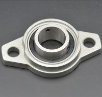 KFL001 12mm Bore Diameter Pillow Block Flange Bearing Unit With Zinc Alloy Housing